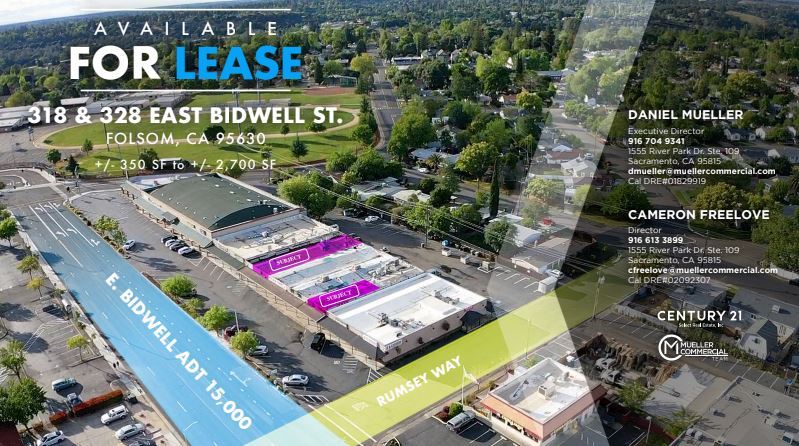 Primary Photo Of 318-328 E Bidwell St, Folsom Freestanding For Lease