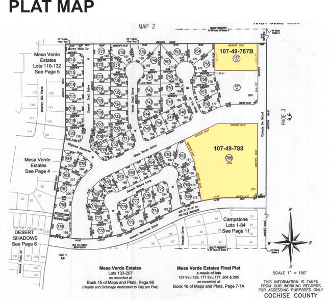 More Photos Of Colonia De Salud @ Mesa Verde Drive, Sierra Vista Land For Sale