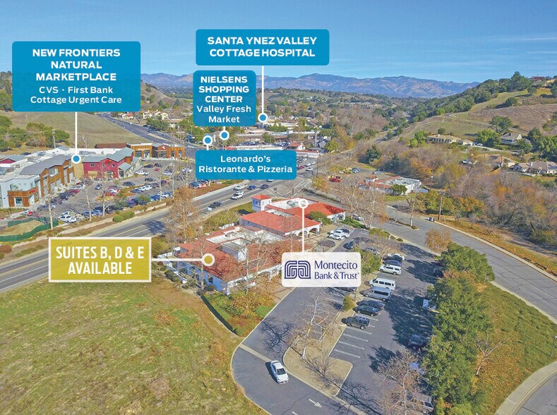 More Photos Of 595 Alamo Pintado Rd, Solvang Office For Lease