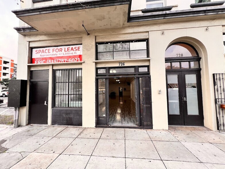 Primary Photo Of 726-730 Market St, San Diego Storefront Retail Residential For Lease