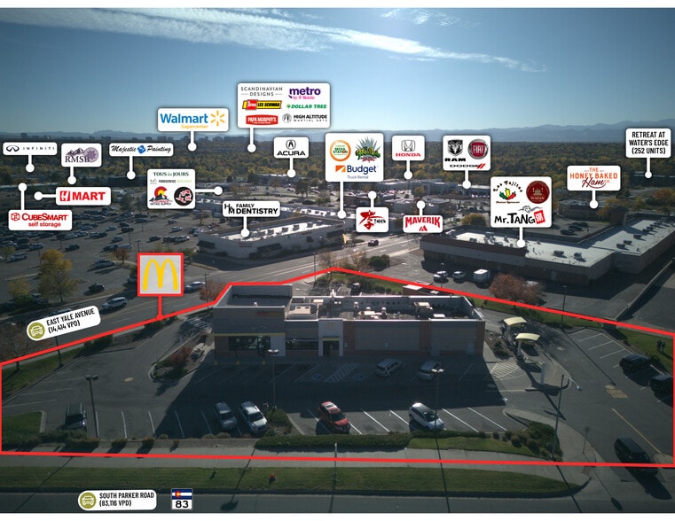 More Photos Of 2651 S Parker Rd, Aurora Fast Food For Sale
