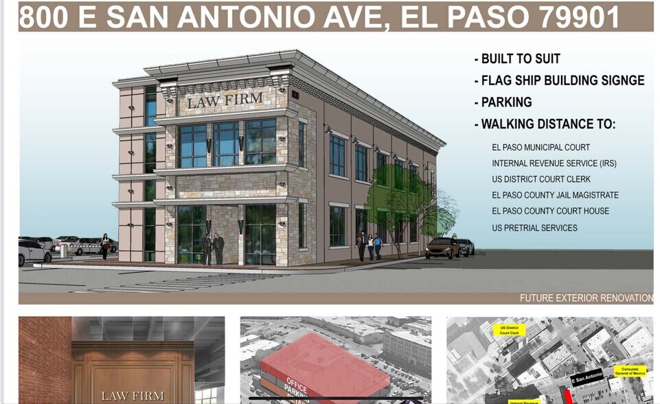 More Photos Of 800 E San Antonio Ave, El Paso Office For Lease