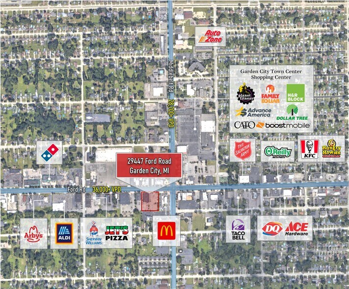 More Photos Of 29447 Ford Rd, Garden City Drugstore For Lease