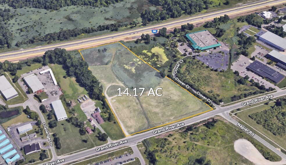 Primary Photo Of Grand River Ave, Wixom Land For Sale