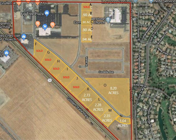 Primary Photo Of Montgomery Lake Way, Chowchilla Land For Sale