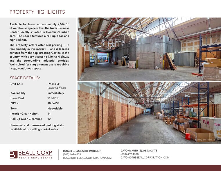 More Photos Of 501 Sumner St, Honolulu Warehouse For Lease