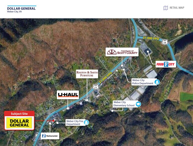 More Photos Of 2000 Us Highway 23 S, Weber City Freestanding For Sale