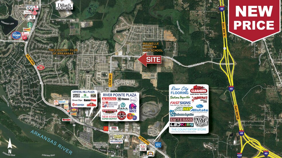 Primary Photo Of White Oak Crossing, North Little Rock Land For Sale