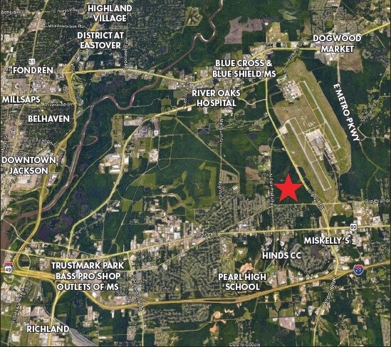 More Photos Of Airport And Old Brandon Rd, Flowood Land For Sale