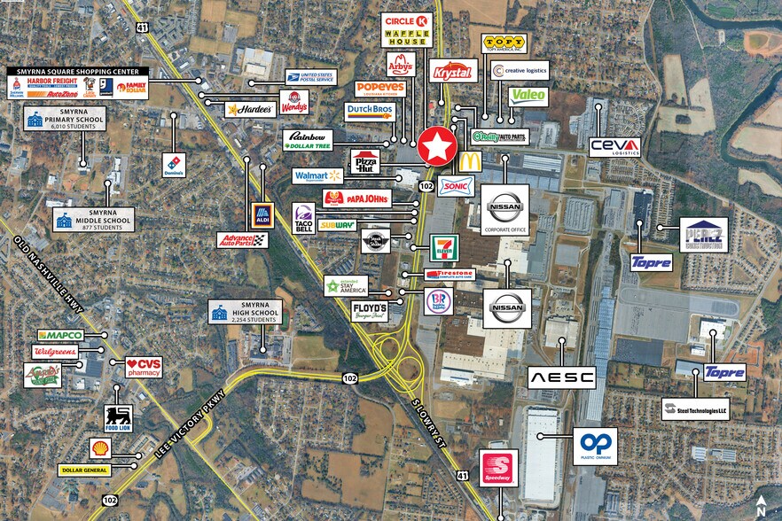 More Photos Of 806 Nissan Dr, Smyrna Drugstore For Sale