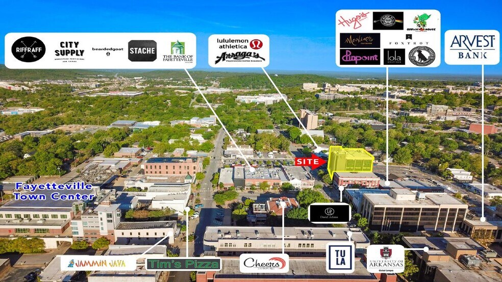 More Photos Of 112 W Center St, Fayetteville Office For Lease