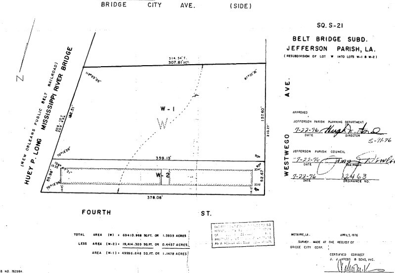 More Photos Of 607 Westwego Ave, Bridge City Land For Lease