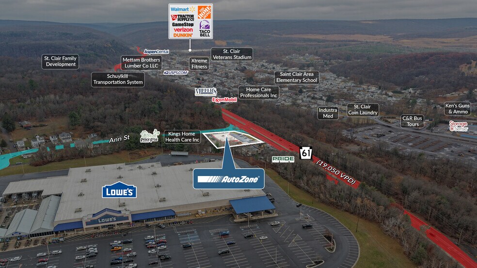 More Photos Of 489 Pottsville Saint Clair Hwy, Pottsville Auto Repair For Sale