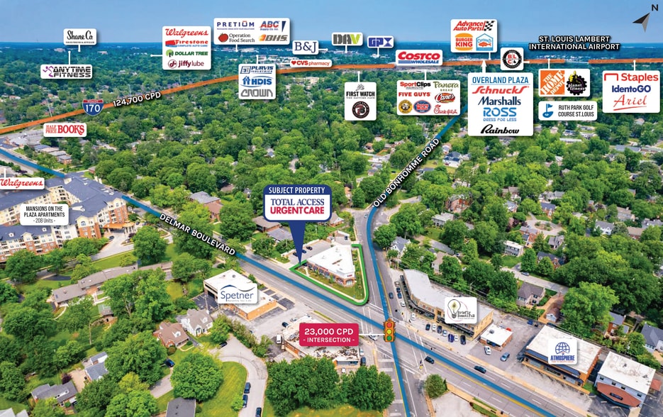 More Photos Of 8213 Delmar Blvd, Saint Louis General Retail For Lease