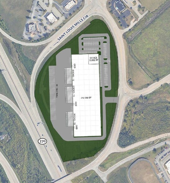 More Photos Of 5522 Saint Louis Mills Cir, Hazelwood Industrial For Lease