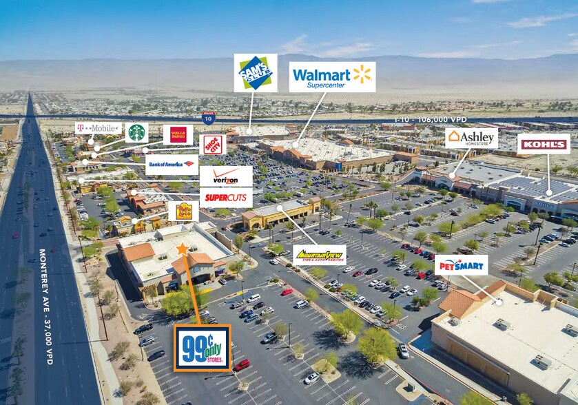 More Photos Of 34660 Monterey Ave, Palm Desert General Retail For Sale