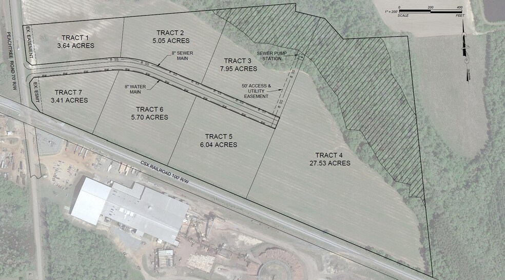 Primary Photo Of Peachtree Rd, Fitzgerald Land For Sale