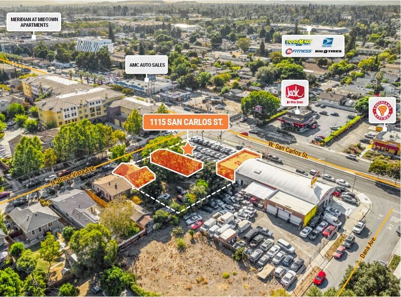 More Photos Of 1555 W San Carlos St, San Jose Auto Dealership For Sale