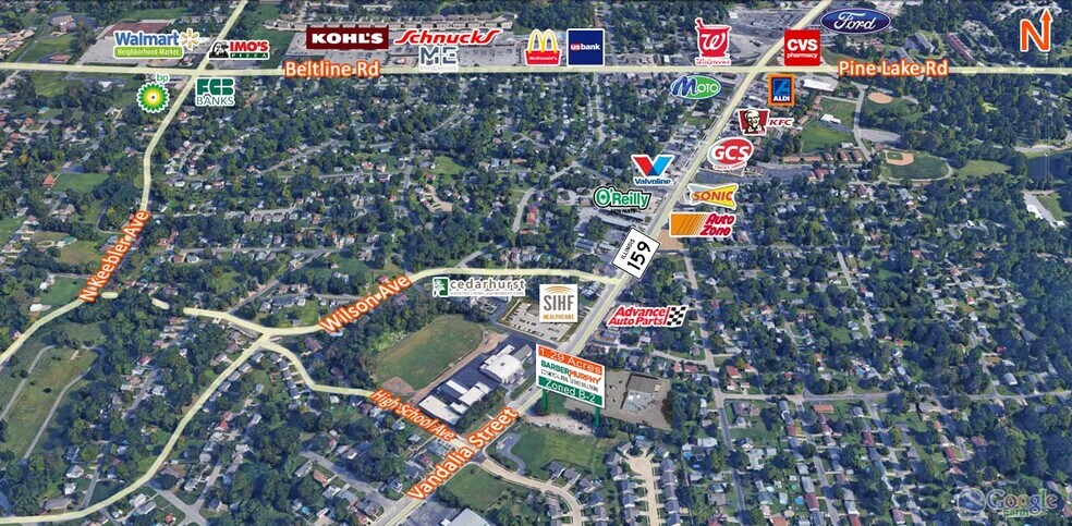 More Photos Of 1830 Vandalia St, Collinsville Land For Sale