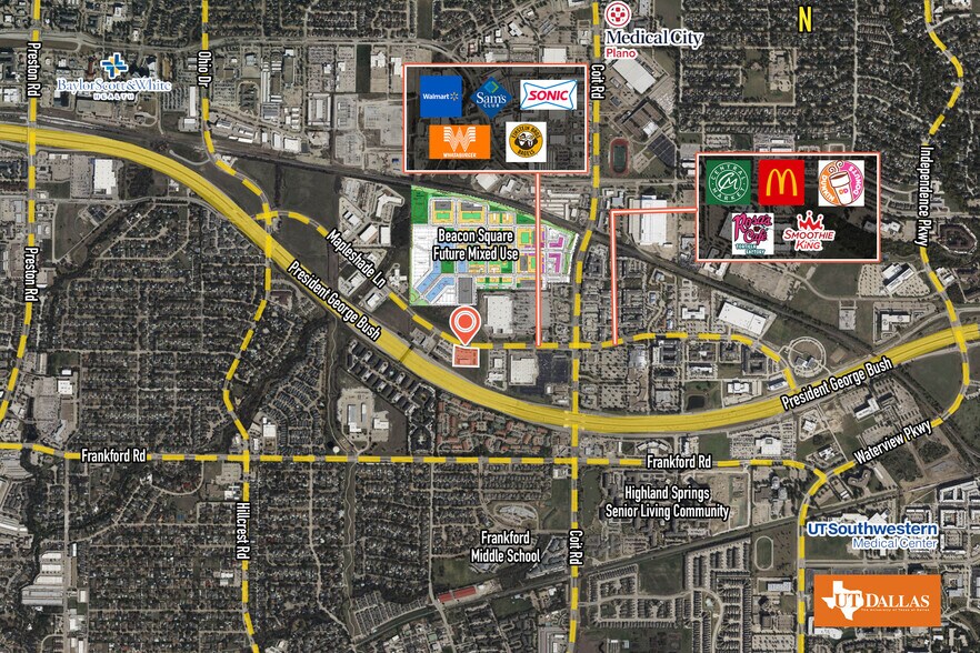 More Photos Of 4200 Mapleshade Ln, Plano Office For Lease