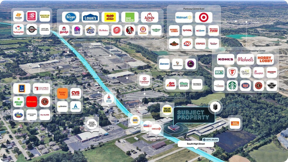 More Photos Of 3201 S High St, Columbus Freestanding For Sale