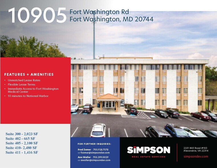 Primary Photo Of 10905 Fort Washington Rd, Fort Washington Medical For Lease