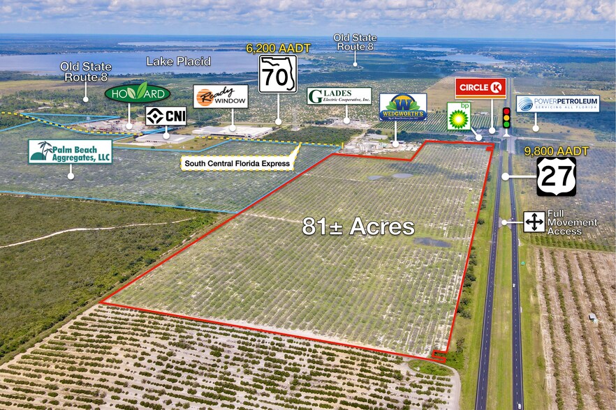 Primary Photo Of 2300 US-27, Lake Placid Land For Sale