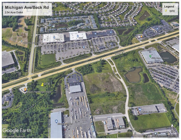 More Photos Of 47351 Michigan Ave, Canton Township Land For Lease