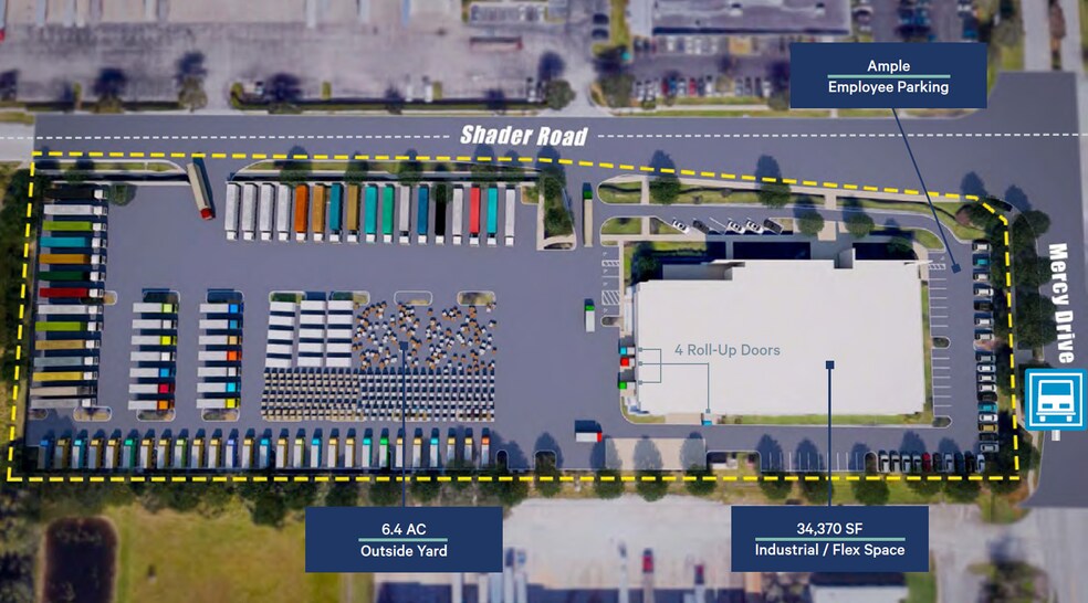 More Photos Of 4000 Shader rd, Orlando Light Distribution For Lease