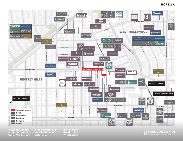 More Photos Of 145 N Robertson Blvd, West Hollywood Storefront For Lease