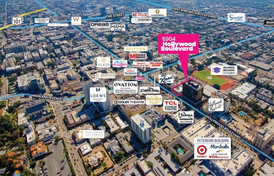 More Photos Of 6904-6912 Hollywood Blvd, Los Angeles Office For Lease