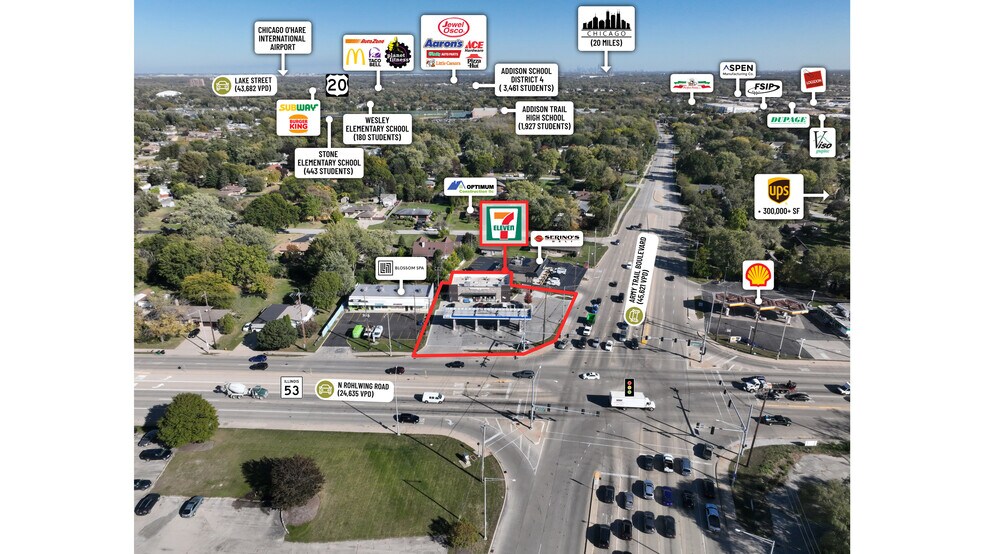 More Photos Of 1740 W Army Trail Rd, Addison Convenience Store For Sale