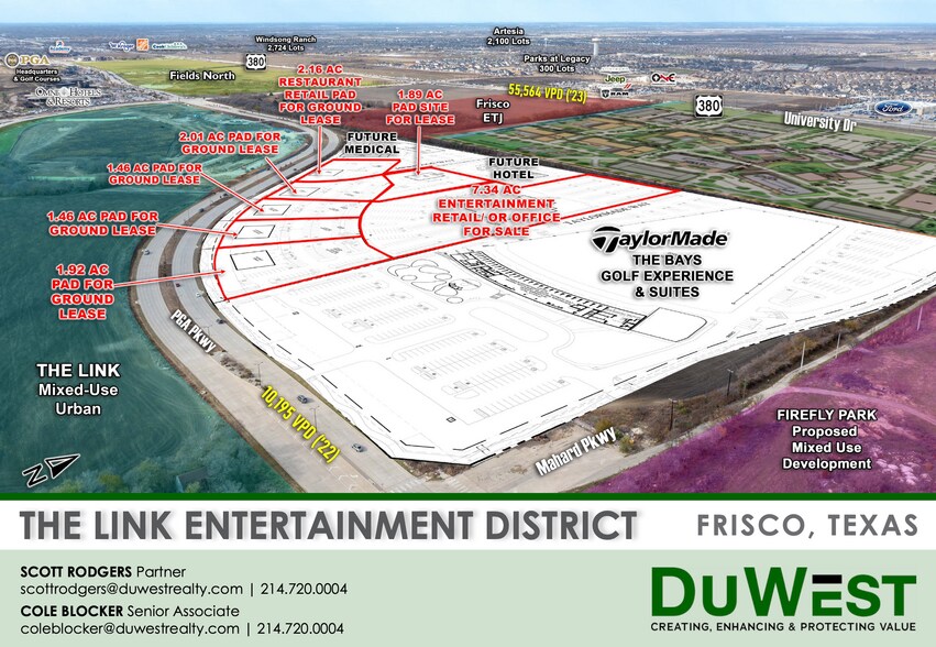 Primary Photo Of NWC PGA Pkwy & Mahard, Frisco Land For Sale