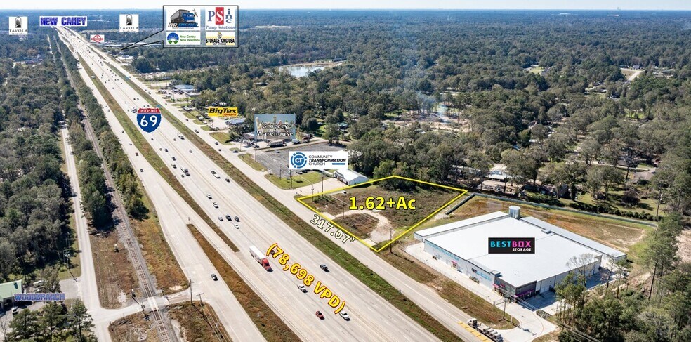 More Photos Of 17722 Us-59 N, New Caney Land For Sale