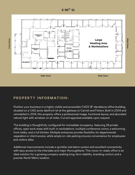 More Photos Of 4929 E 96th St, Indianapolis Office For Sale