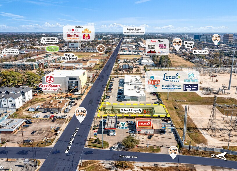 More Photos Of 2015 W 34th St, Houston Storefront Retail Office For Sale