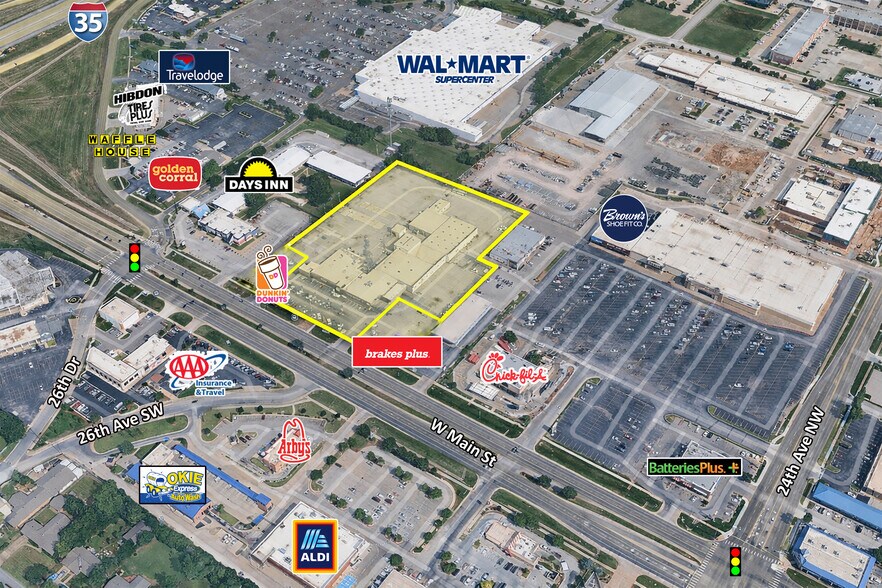 More Photos Of 2505 W Main St, Norman General Retail For Sale
