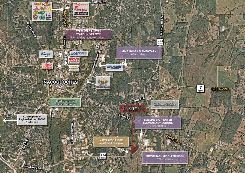 More Photos Of 2701 Logan Cir, Nacogdoches Land For Sale