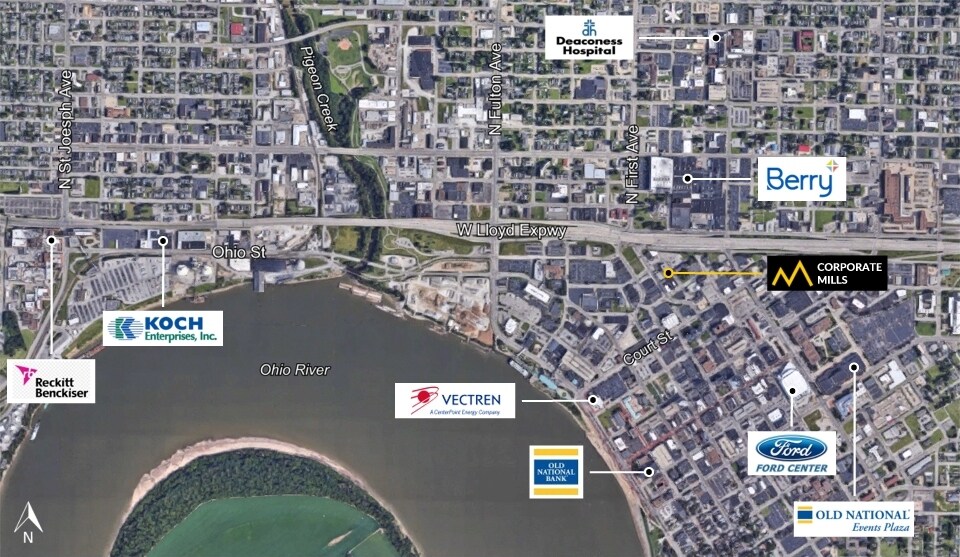 More Photos Of 420 NW 5th St, Evansville Office For Lease