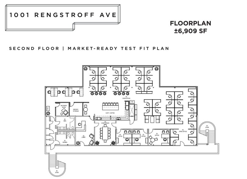 More Photos Of 1001 N Rengstorff Ave, Mountain View Office For Lease