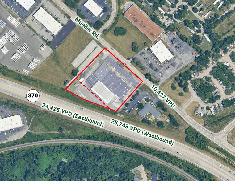 More Photos Of 3613 Mueller Rd, Saint Charles Manufacturing For Lease