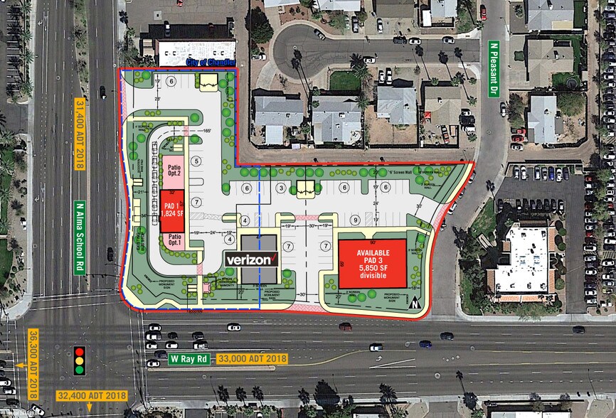 NEC Ray Rd, Chandler, AZ 85225 For Lease