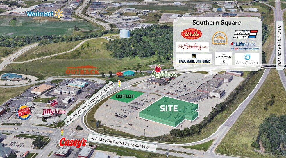 More Photos Of 4501 Southern Hills Dr, Sioux City Storefront For Sale