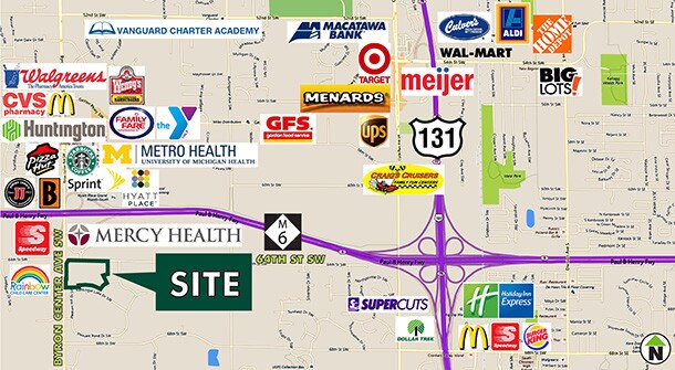 More Photos Of 2350 64th St SW, Byron Center Freestanding For Lease