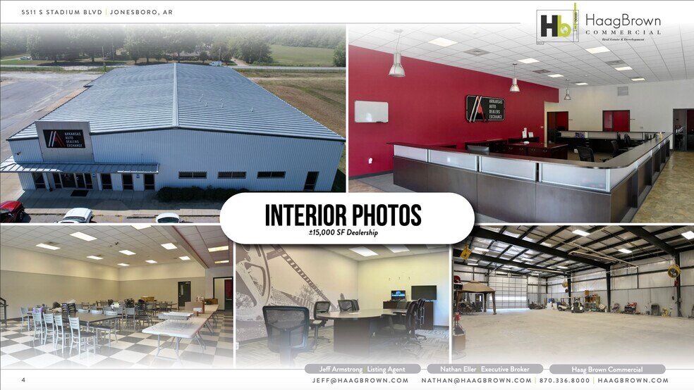 More Photos Of 5511 Stadium Blvd, Jonesboro Showroom For Sale