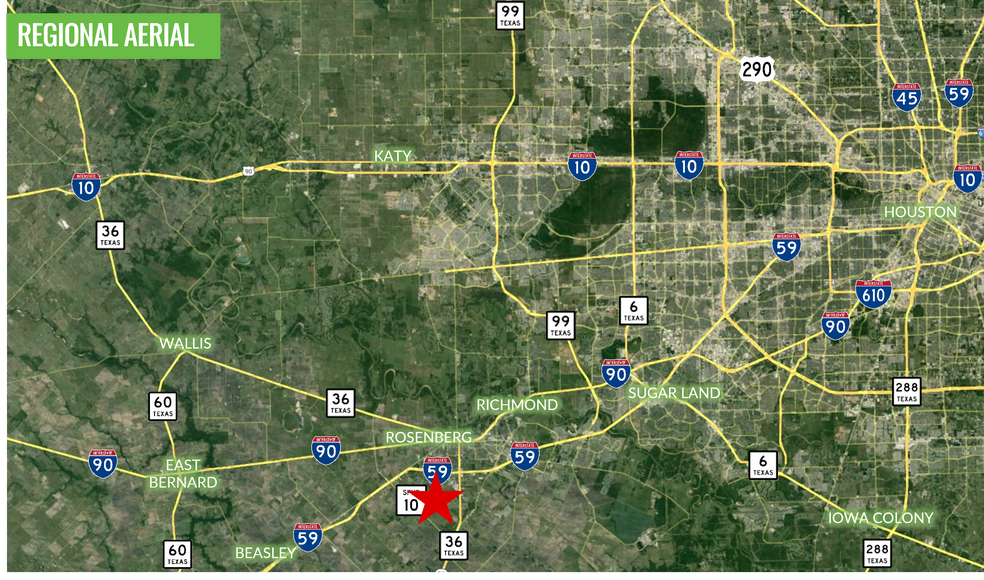 More Photos Of 2.17 Acres-S. Bamore Road & Cottonwood School Roa, Rosenberg Land For Sale