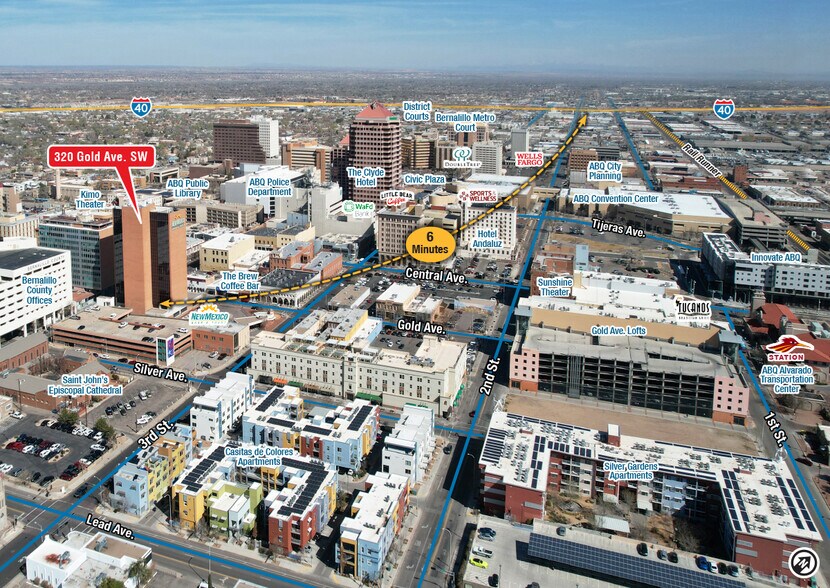 More Photos Of 320 Gold Ave SW, Albuquerque Office For Lease