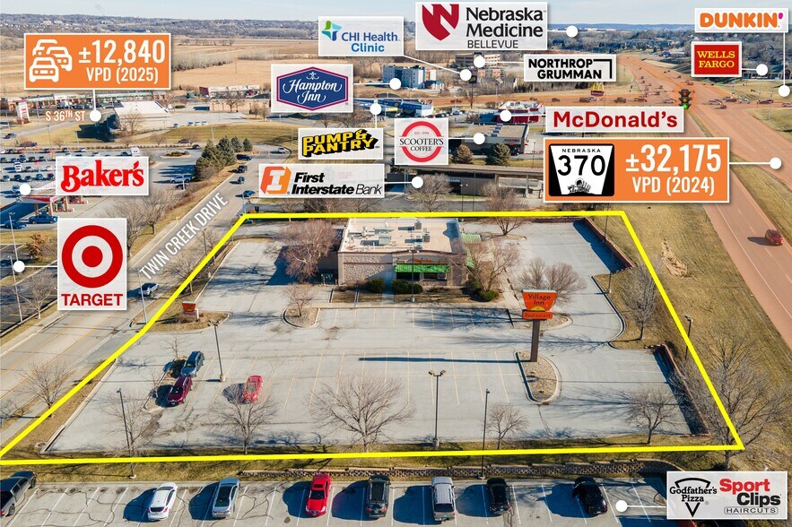 More Photos Of 3809 Twin Creek Dr, Bellevue Restaurant For Sale