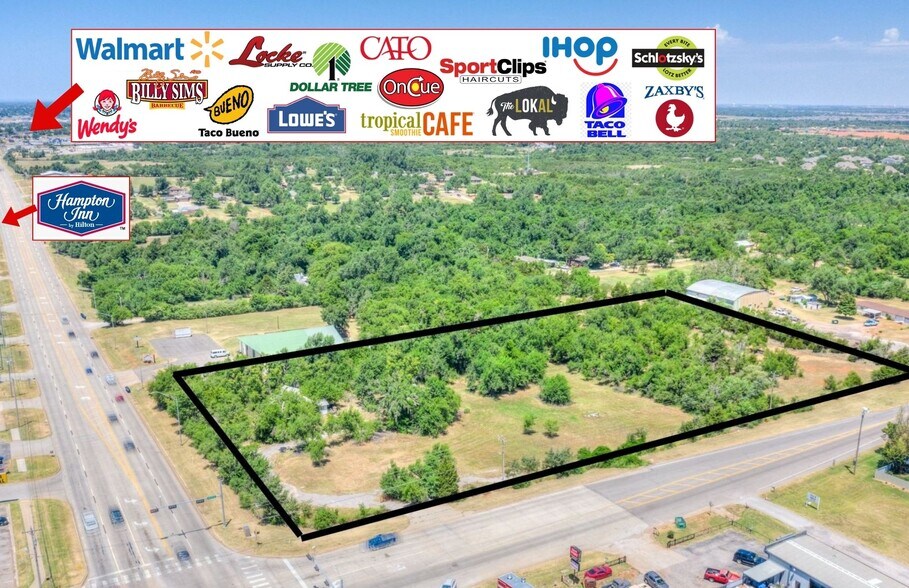 Primary Photo Of 1641 E State Highway 152, Mustang Land For Sale