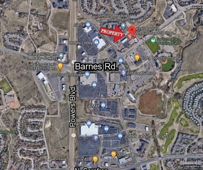 More Photos Of 6160 Barnes Rd, Colorado Springs Land For Sale